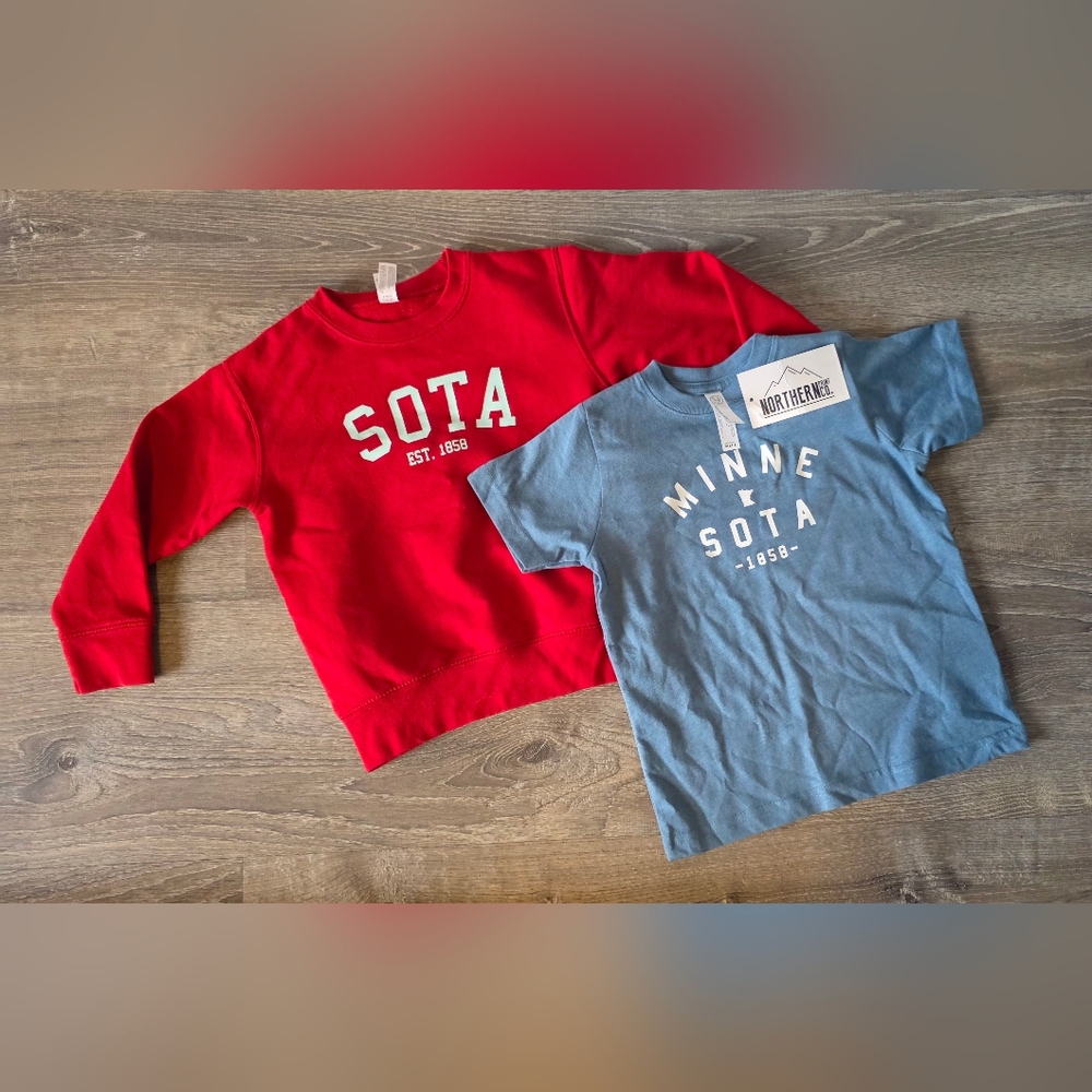 Toddler SOTA Shirt Lot Of 2